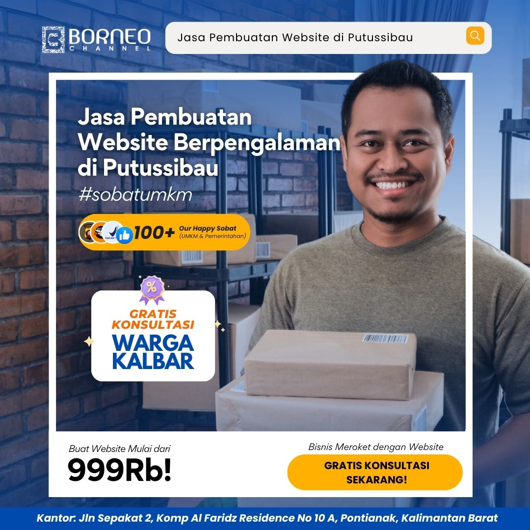 Jasa Pembuatan website putussibau