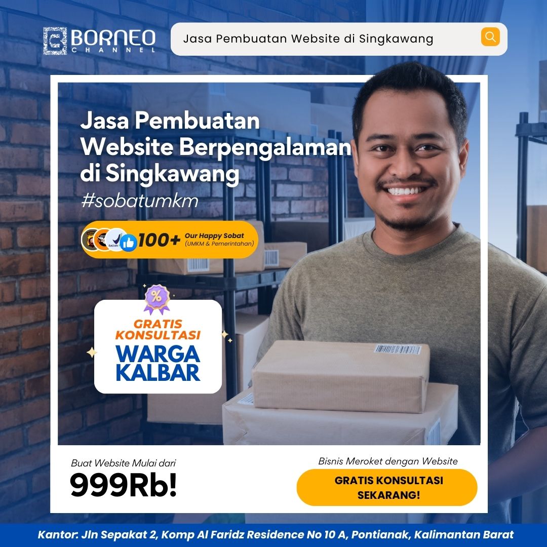 Jasa pembuatan website singkawang aman